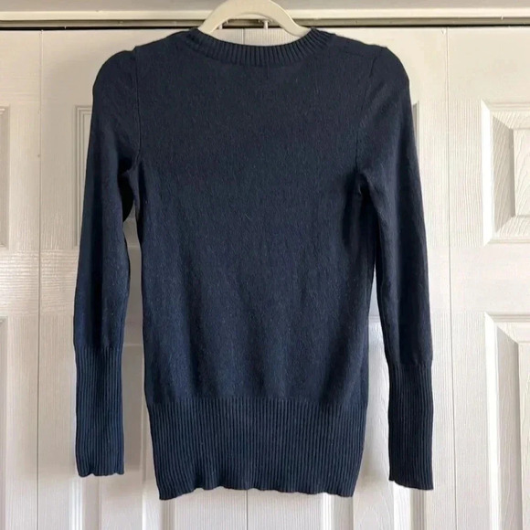 Fenn Wright Manson | 100% cashmere sweater | navy blue | size XS - Picture 3 of 3